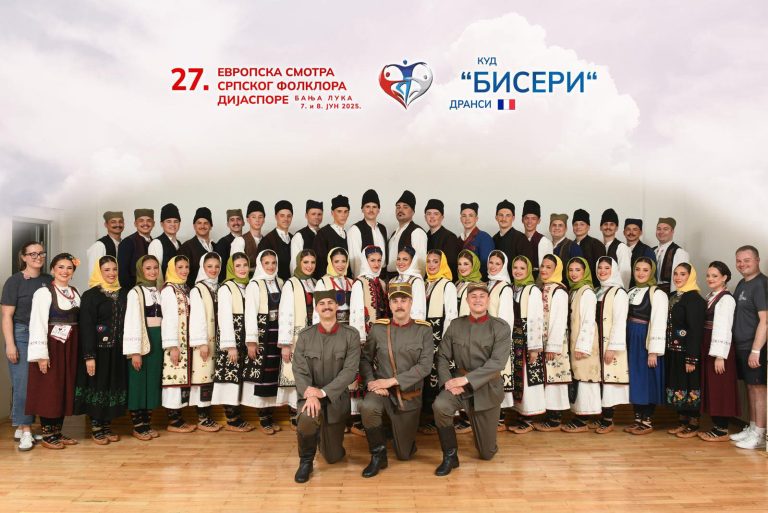 Francuska: KUD „Biseri“ Dransi otvara jubilarnu godinu spektaklom „Igra koja spaja“ Instagram/kudbiseridrancy